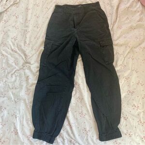 Forever21 Black Cargo Pants